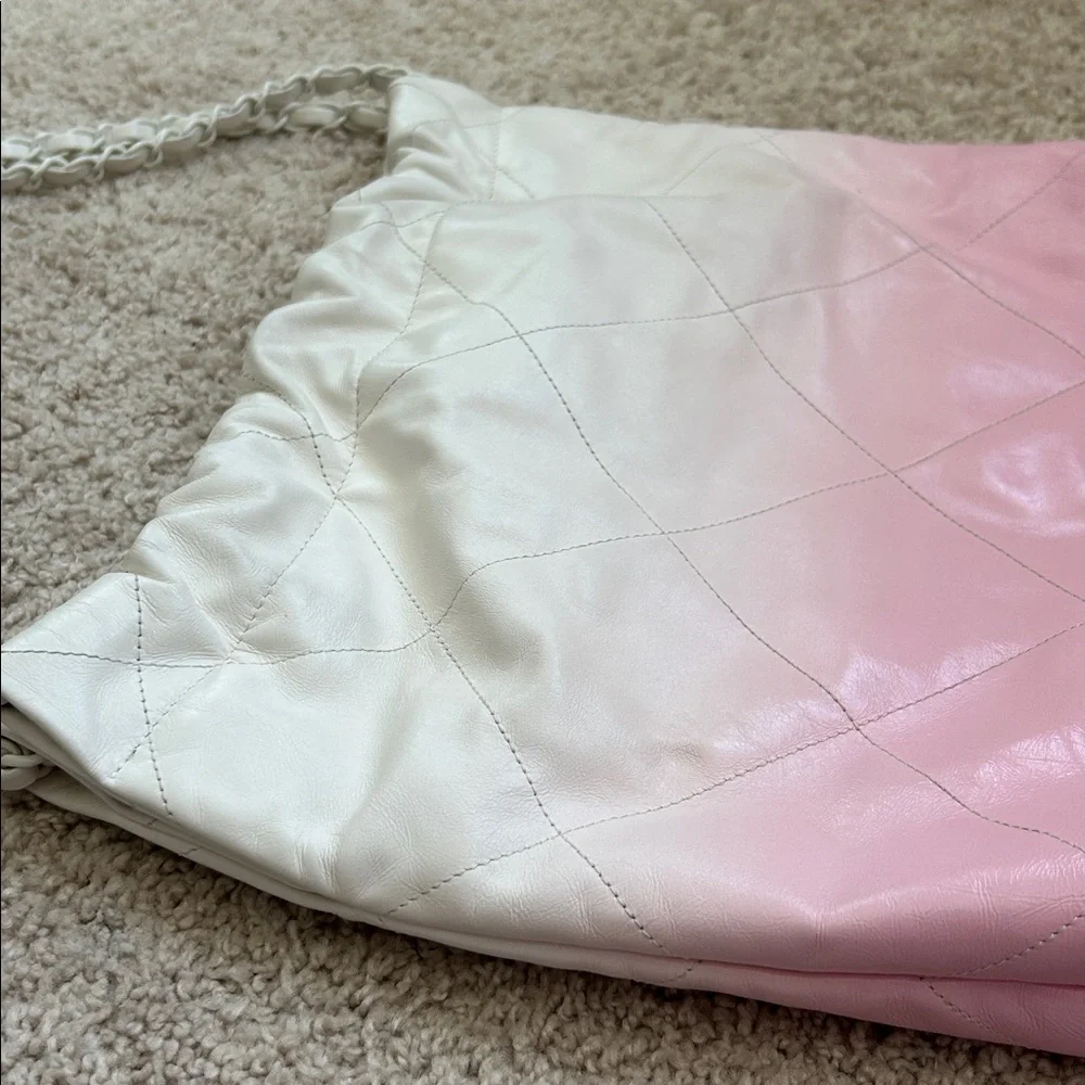 Chanel 22 bag in Ombré. Small - Picture 16 of 16
